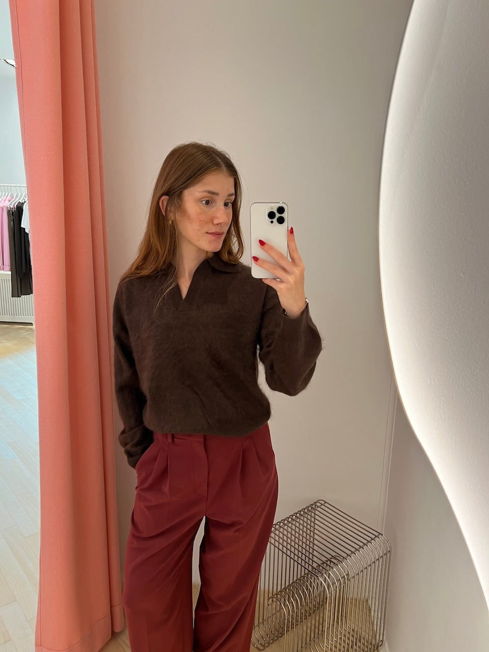 Padoma Knit Polo coffee