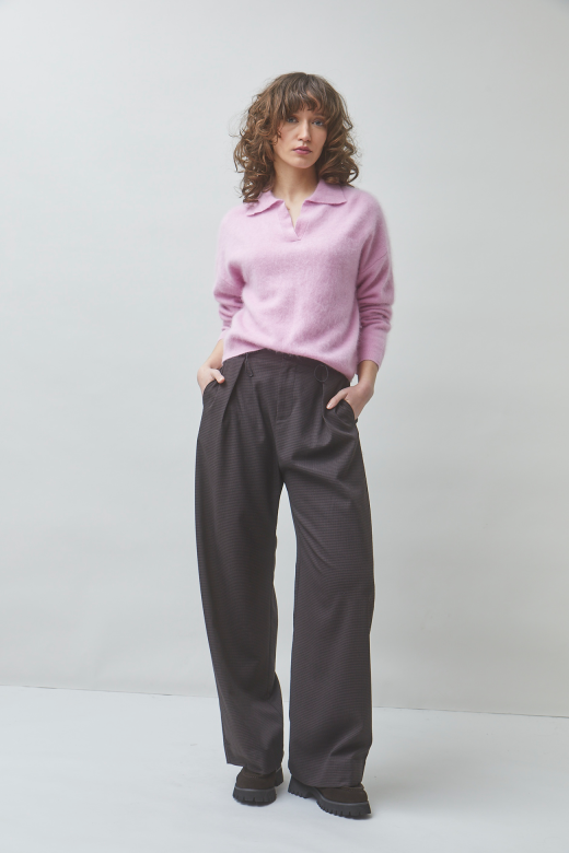 Padoma Knit Polo rose