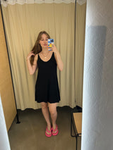 Triangle Mini Dress black