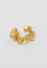 Leafy Greens Cuff goldplated