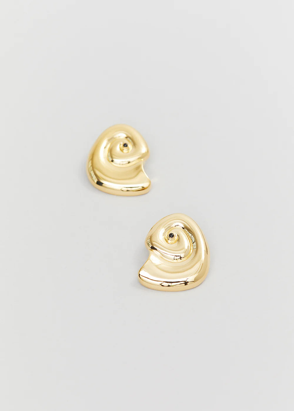 Shield Earring goldplated