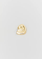 Shield Earring goldplated