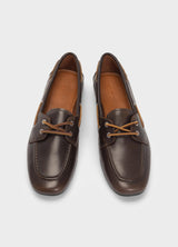Hillary Boat Shoes brown