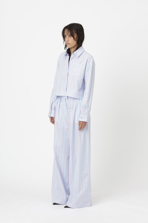 Lexington Shirt blue red stripe