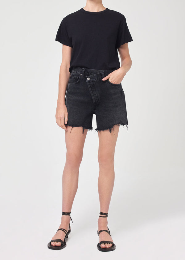 Criss Cross Jeans Shorts hitchhike