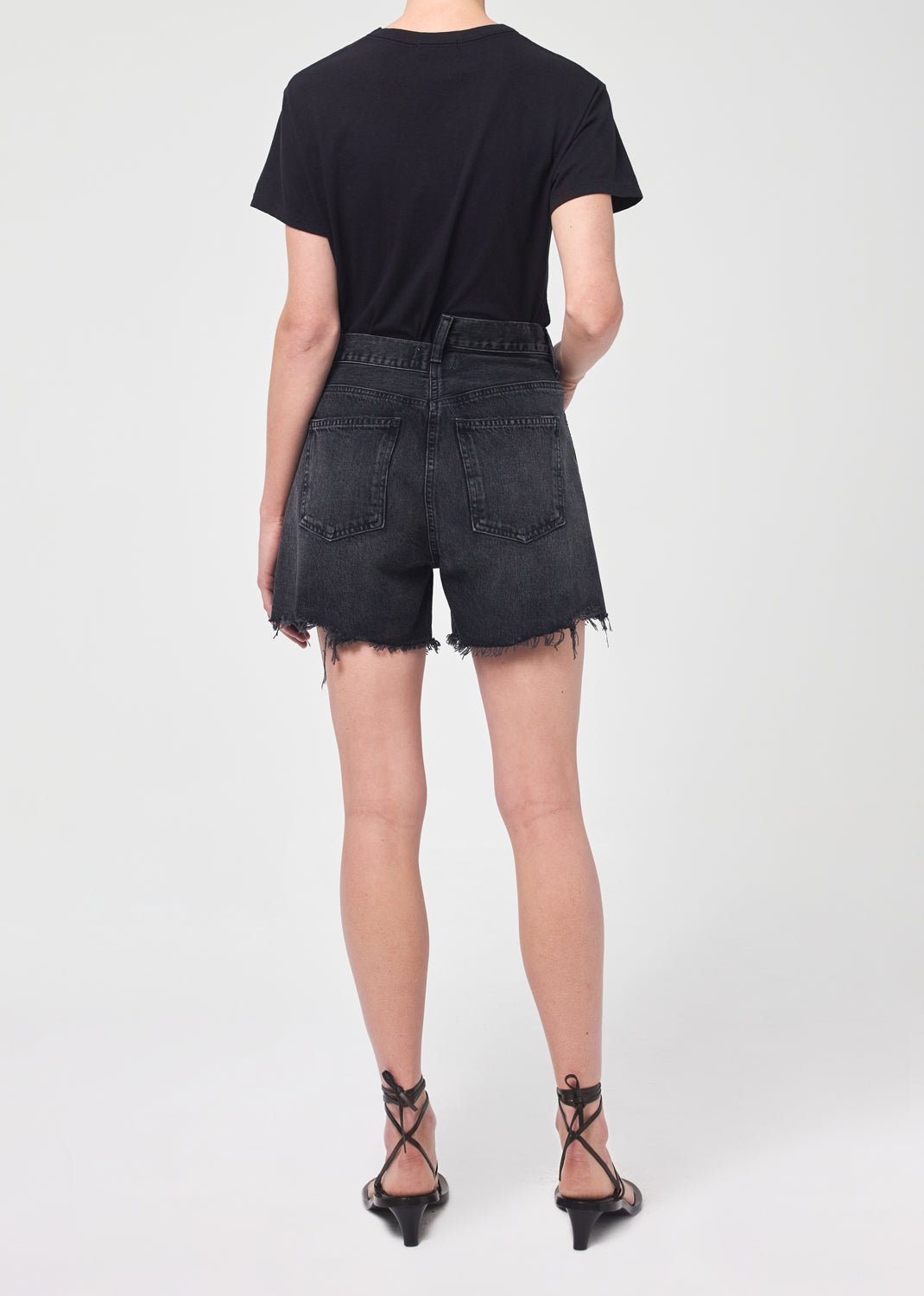 Criss Cross Jeans Shorts hitchhike
