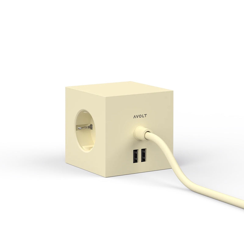 Square 1 Power Extender USB ice yellow