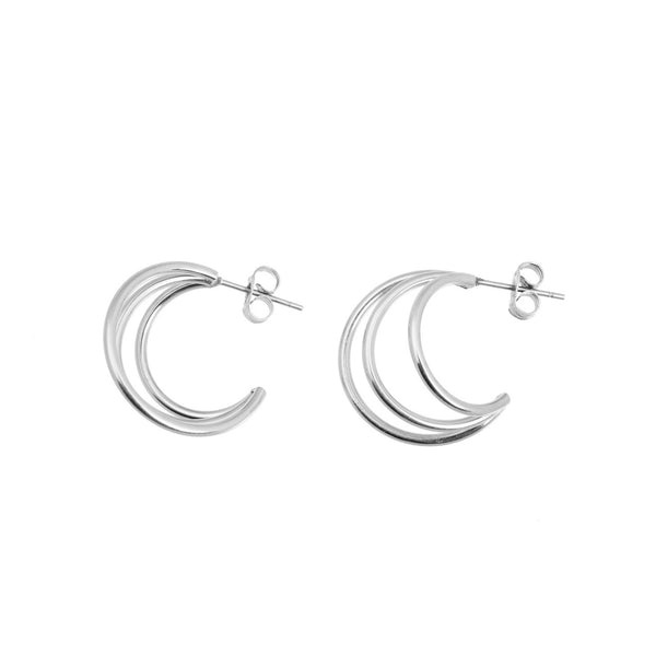 Wire Earrings silver