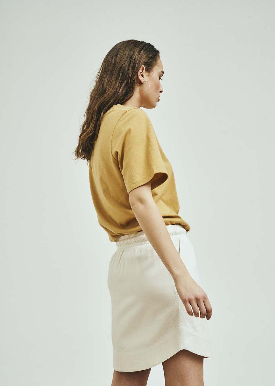 Rayes skirt off-white