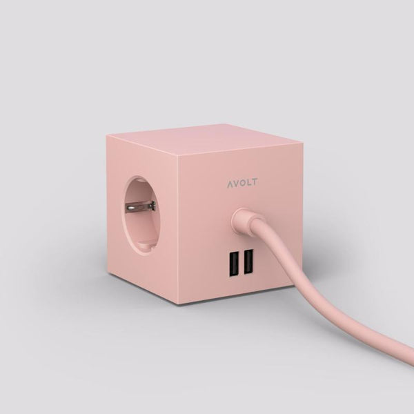 Square 1 Power Extender USB old pink