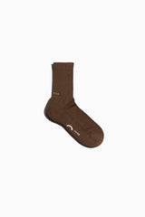 Socks golden brown