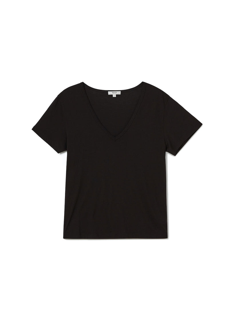 Cameron V-Neck Tee black