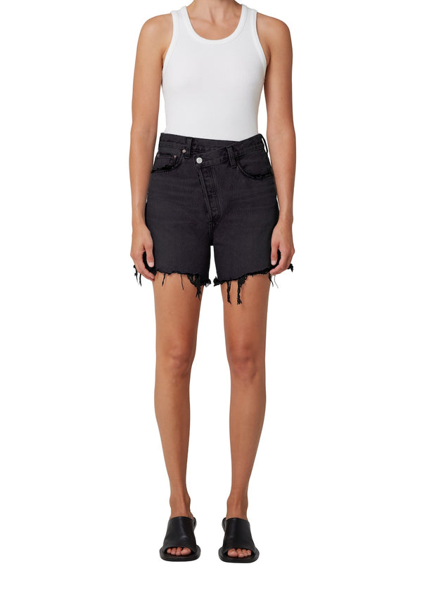 Criss Cross Jeans Shorts hitchhike