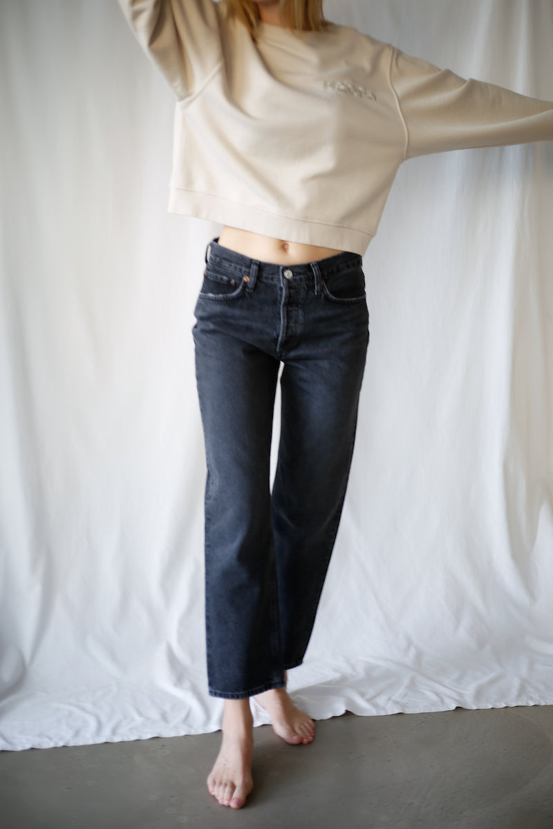 Wyman Low Rise Vintage Straight Jeans paradox