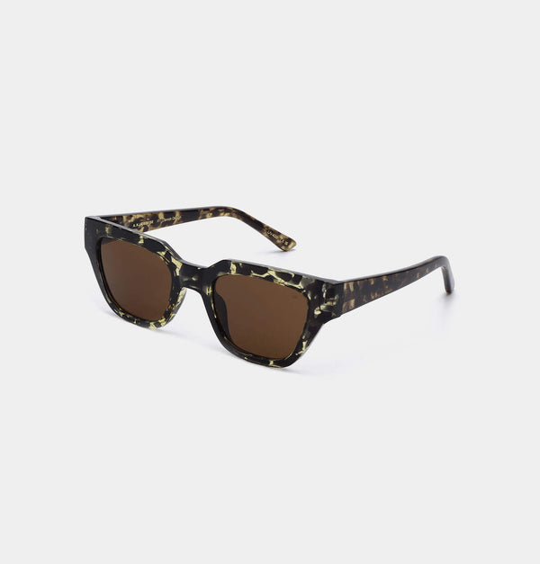 Kaws Sunglasses black / yellow tortoise