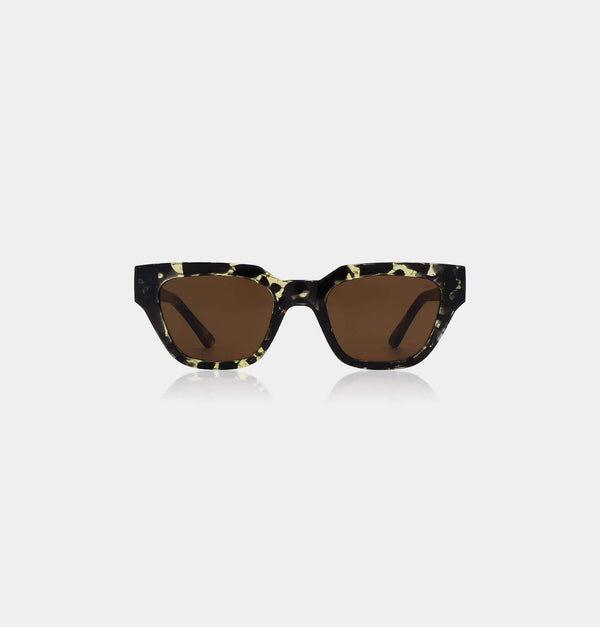 Kaws Sunglasses black / yellow tortoise