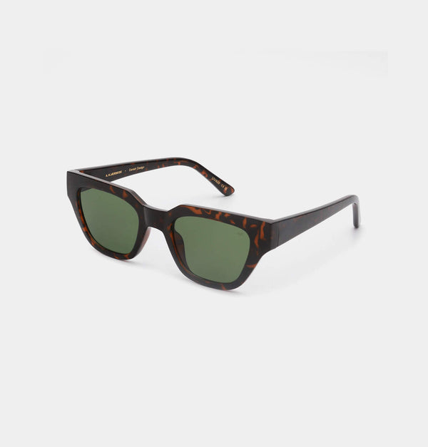 Kaws Sunglasses demi tortoise