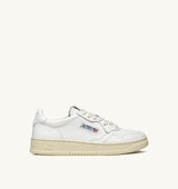Autry Mens Medalist Sneaker all white