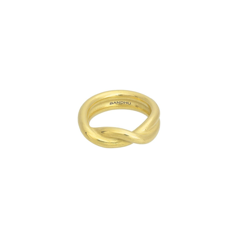 Twine Ring gold