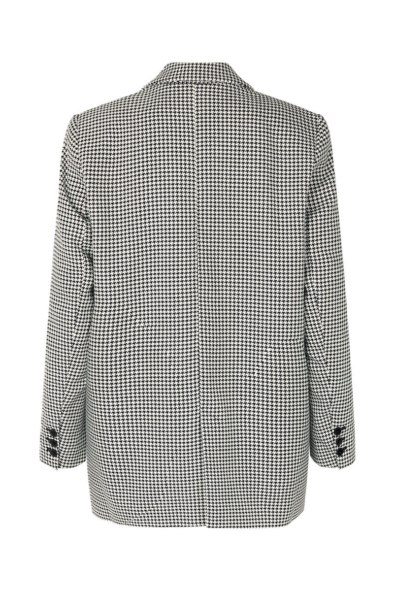 Balca Blazer petit black white check