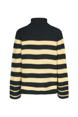 Chikita Sweater black yellow breton