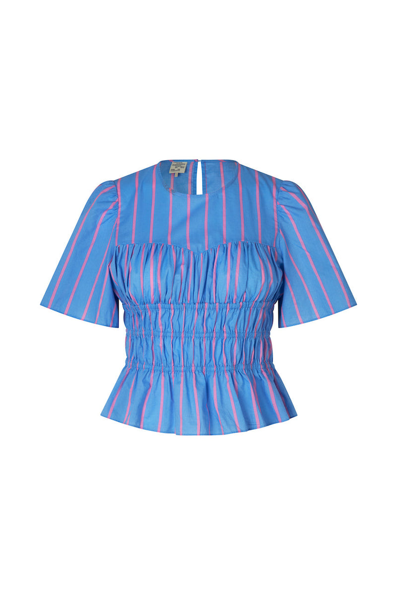 Marissa Blouse provence stripe