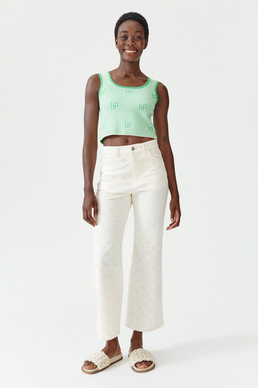 Novelina Pants cloud dancer