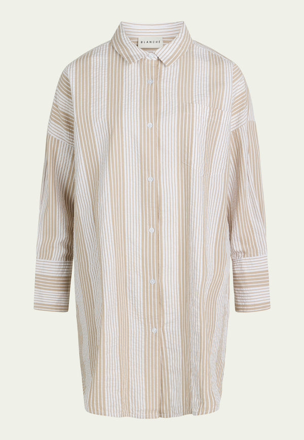 Etienne Oversize Shirt ecru