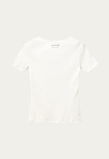 Rio Rib T-Shirt white