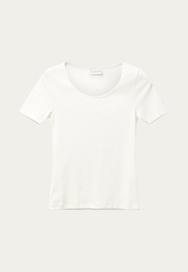 Rio Rib T-Shirt white