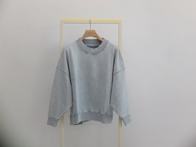 Frankie Crew Sweater salt grey