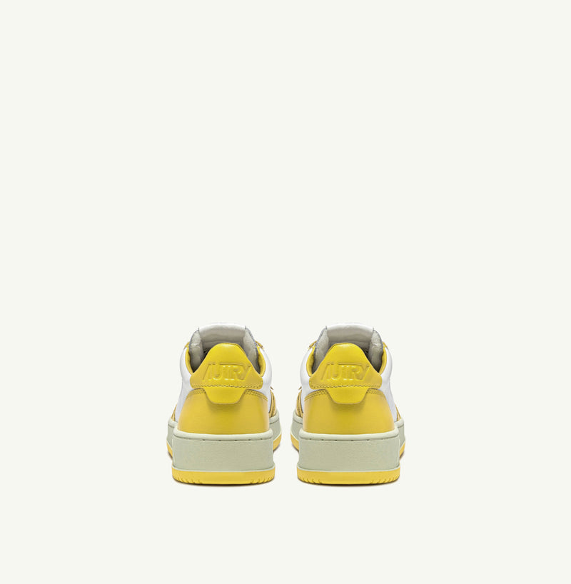 Autry Medalist Sneaker bicolor yellow