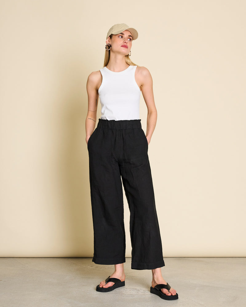 Linen Pants Beveren black