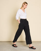 Linen Pants Beveren black