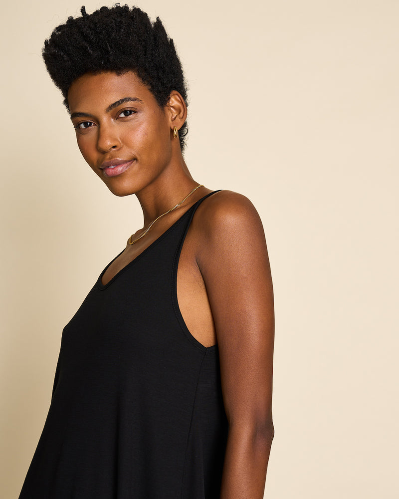 Triangle Mini Dress black