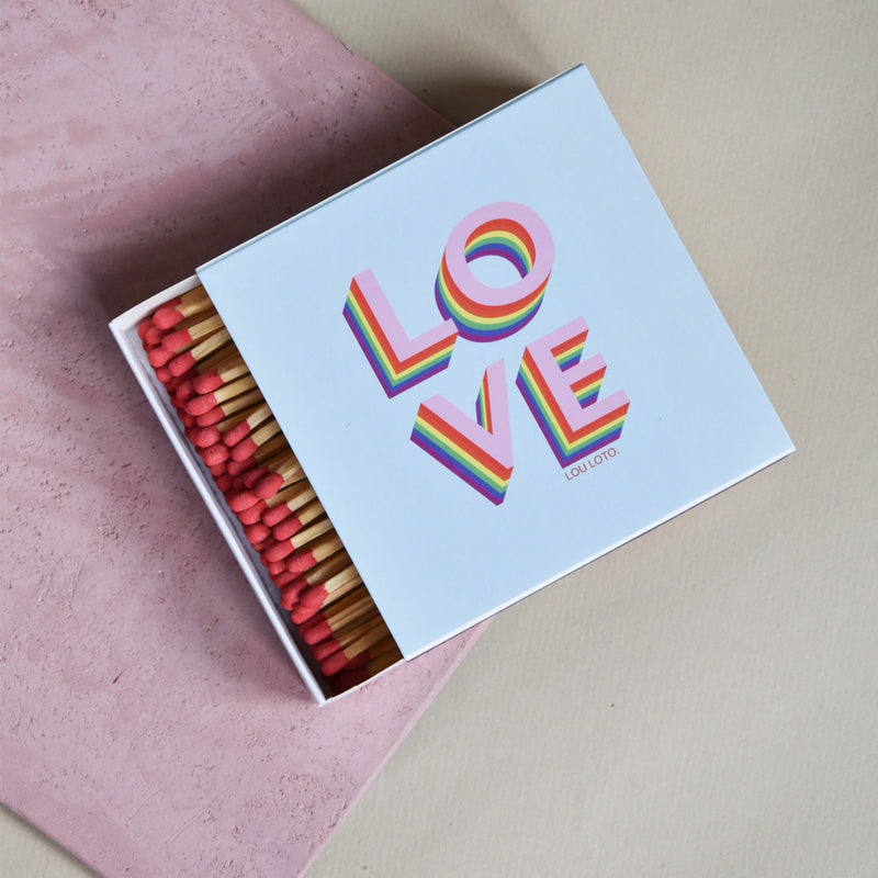 Lou Loto Streichhölzer Matches Love