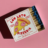 Lou Loto Streichhölzer Matches Pizzeria