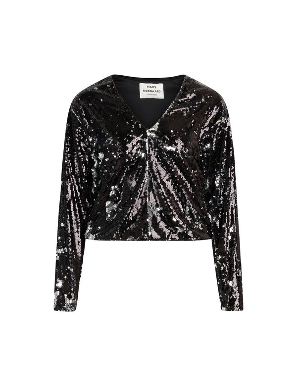 Neo Sequins Fulda Longsleeve black/silver