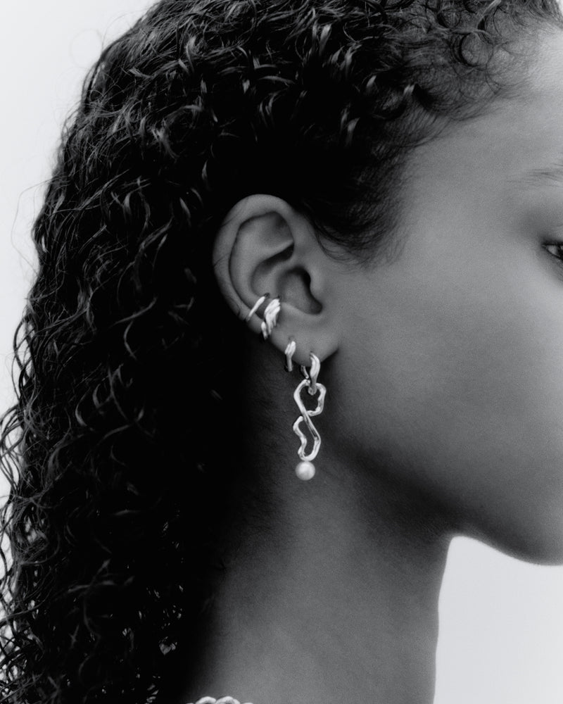 Rai Earcuff Right Silver HP