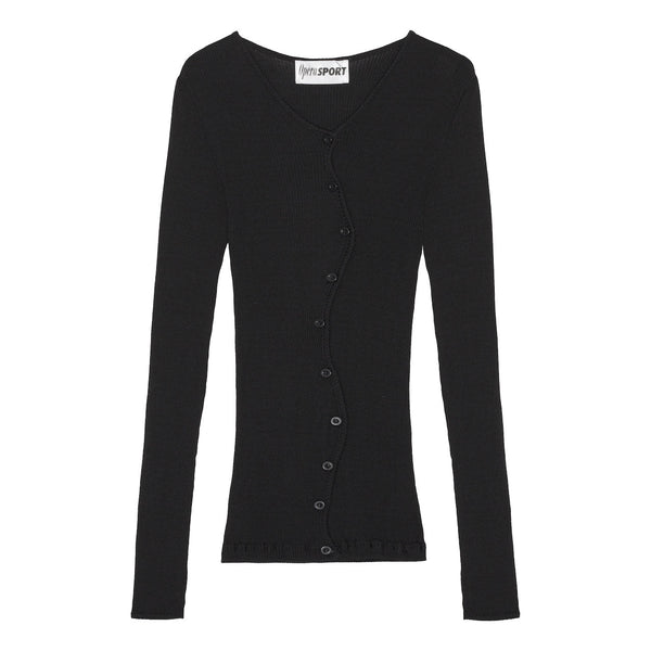 Claire Seamless Cardigan black