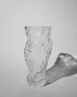 Ostrea Rock Glass Vase clear