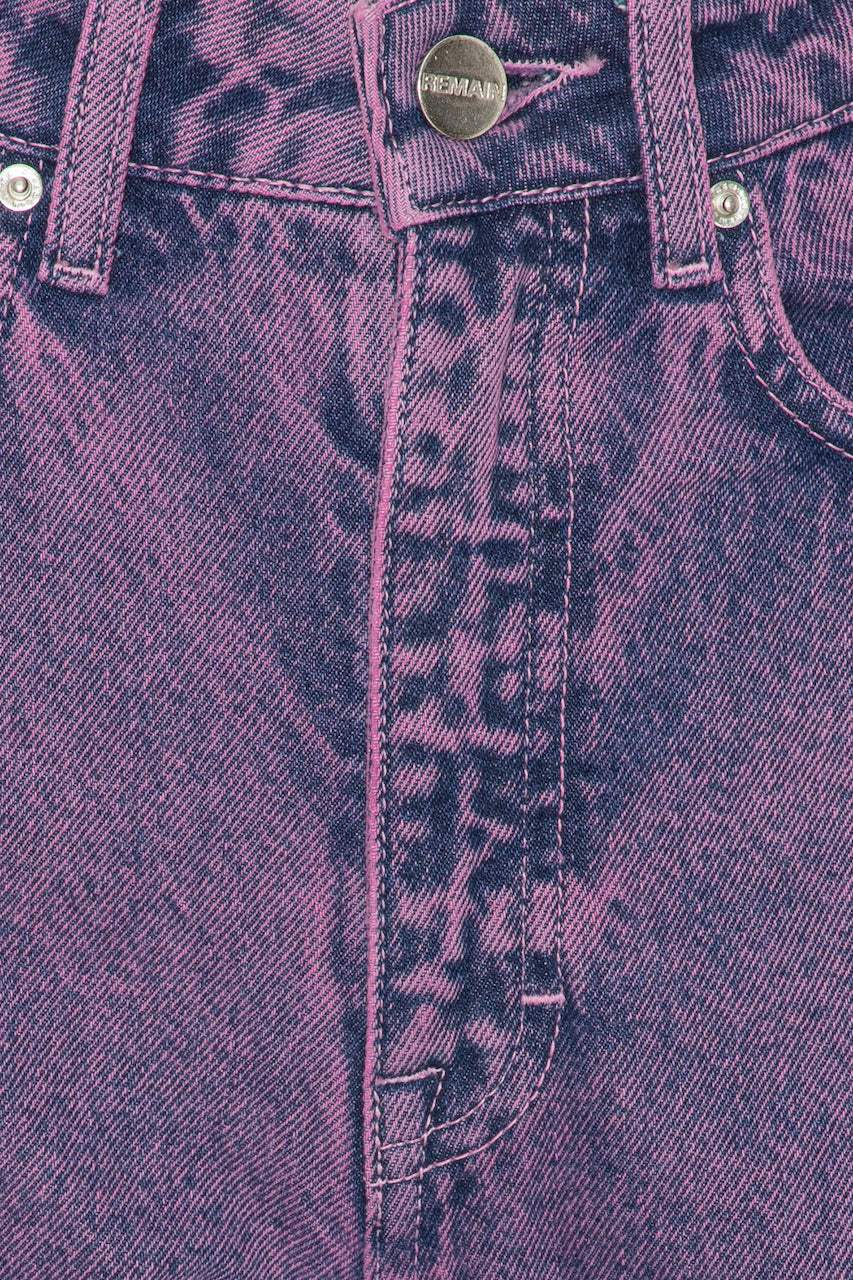Denim Pants acid washed lilac