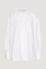 Naja Shirt Pleated Back bright white