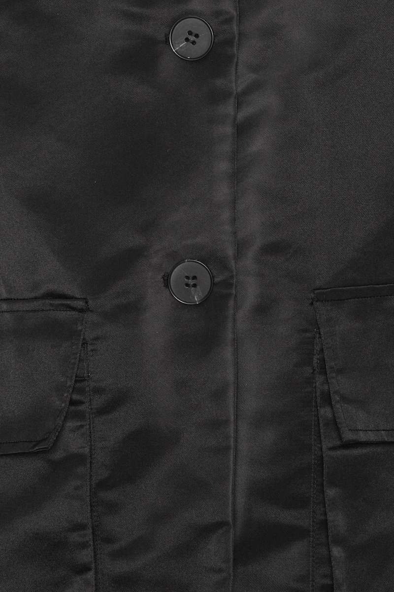 Nylon Pocket Blazer black