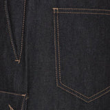 Raw Denim Cargo Pants black