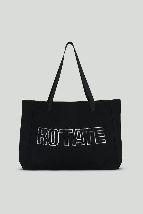 Canvas Shopper W. Logo black