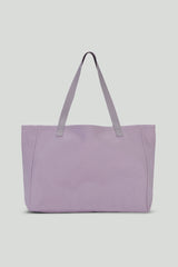 Canvas Shopper W. Logo purple