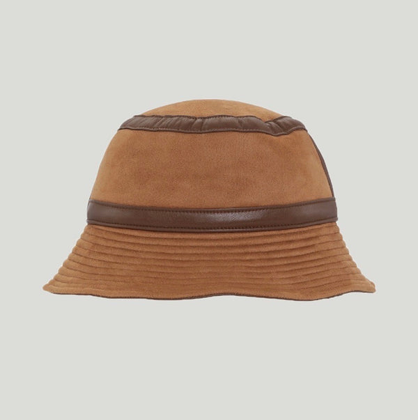 Faux Shearling Bucket Hat argan oil
