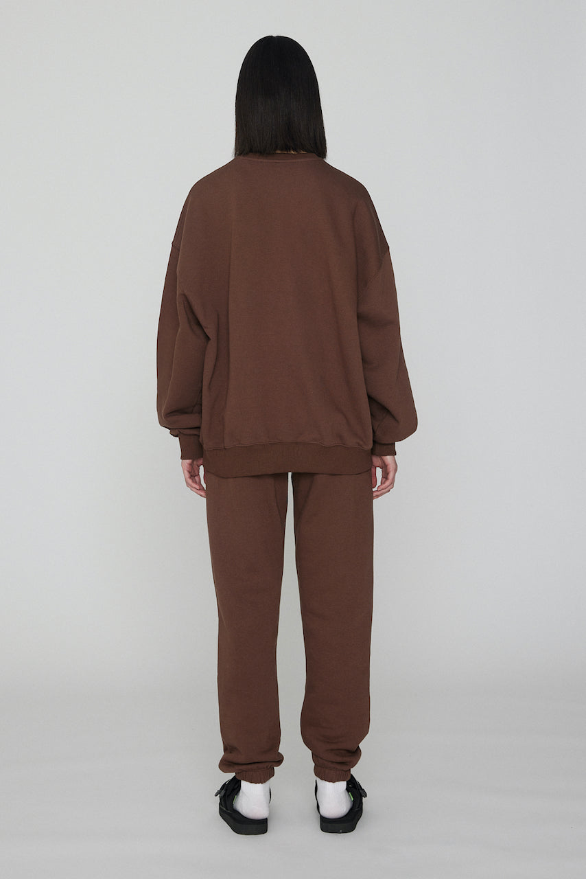 New Logo Sweatpants chestnut