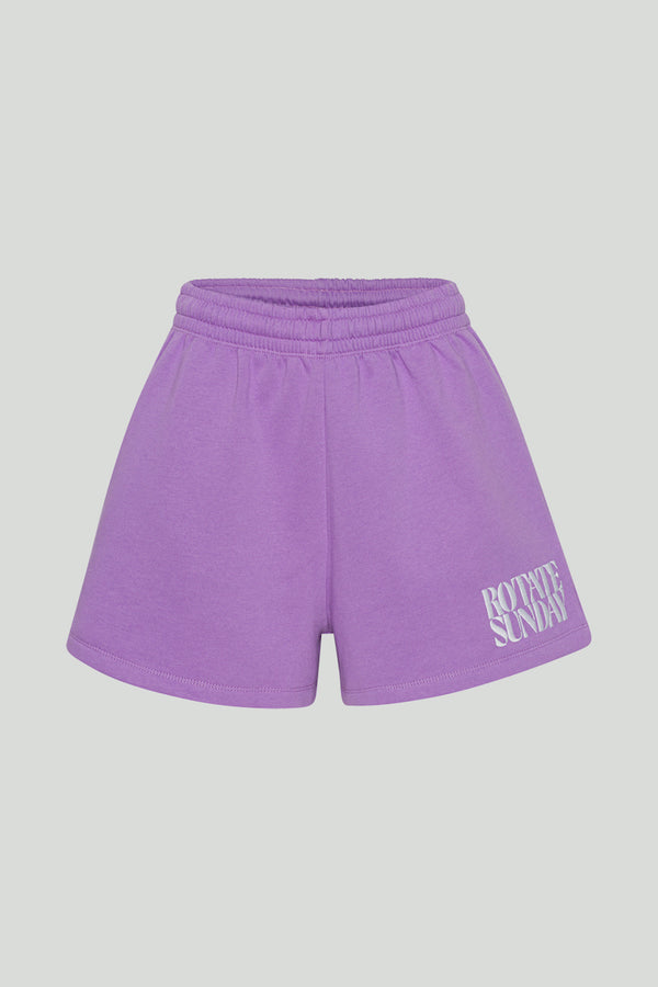 Sweat Elasticated Shorts fairy wren purple